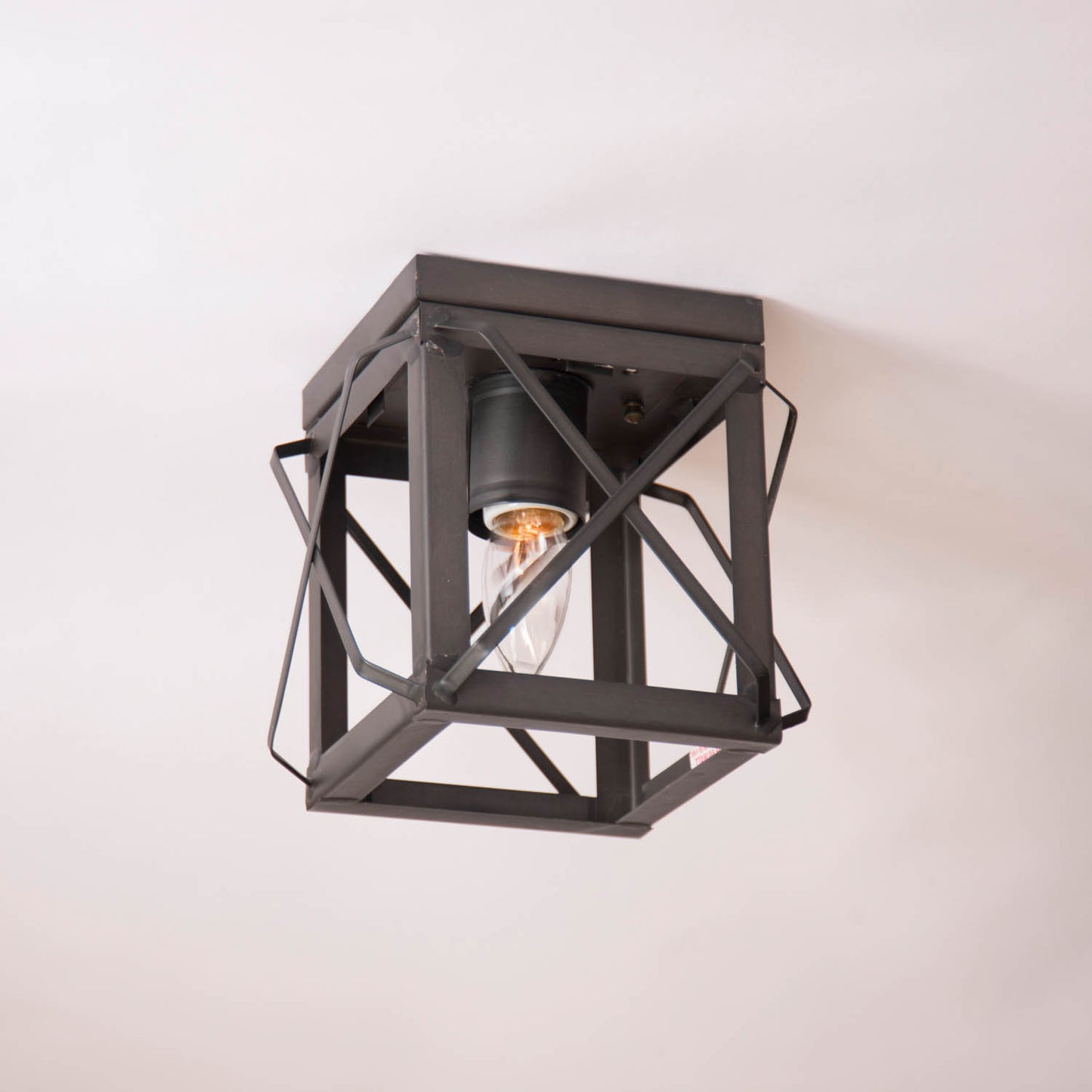 Hand-Crafted | Contemporary | Porch Single Ceiling Light Tin