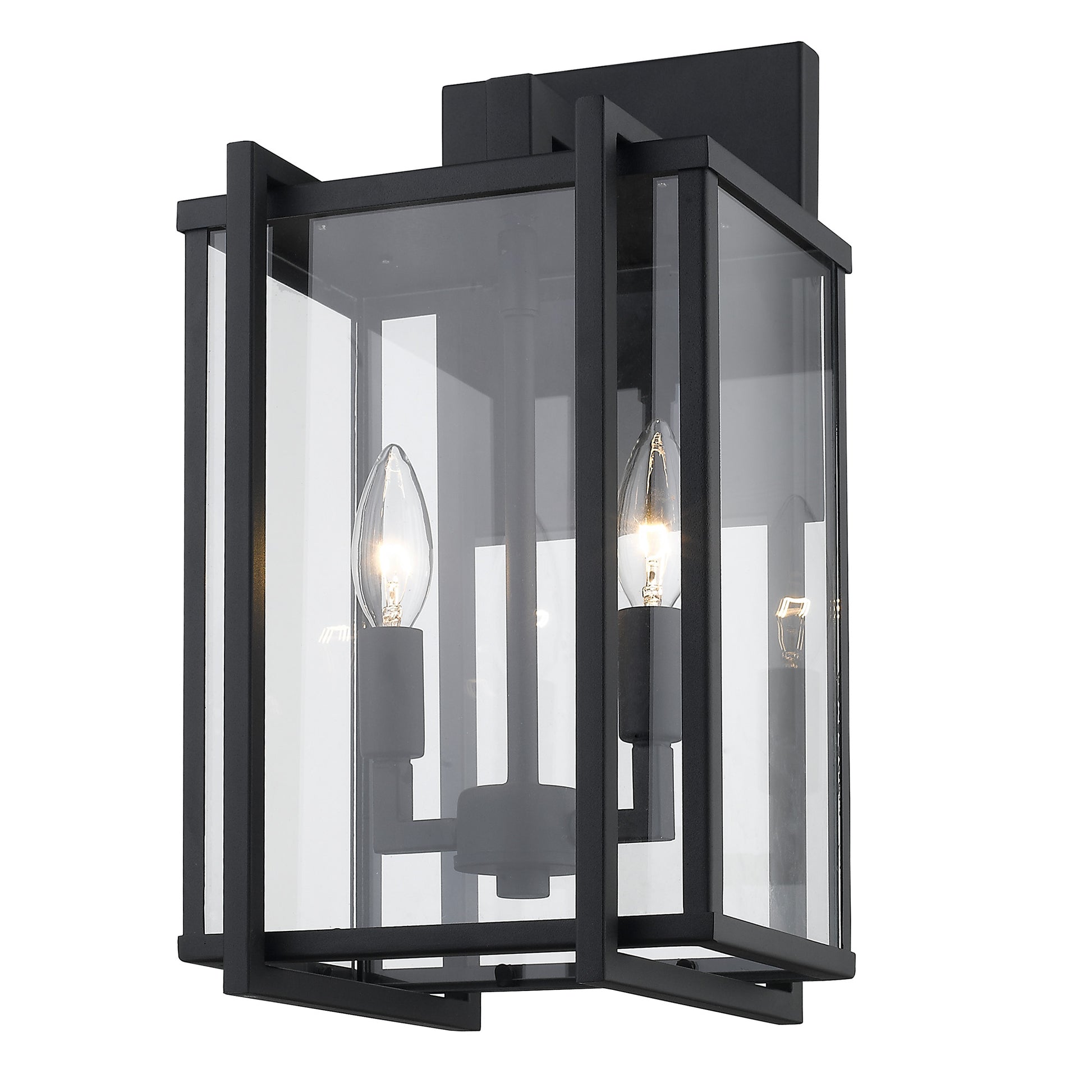 Modern | Industrial-Inspired Large Outdoor Wall Sconce