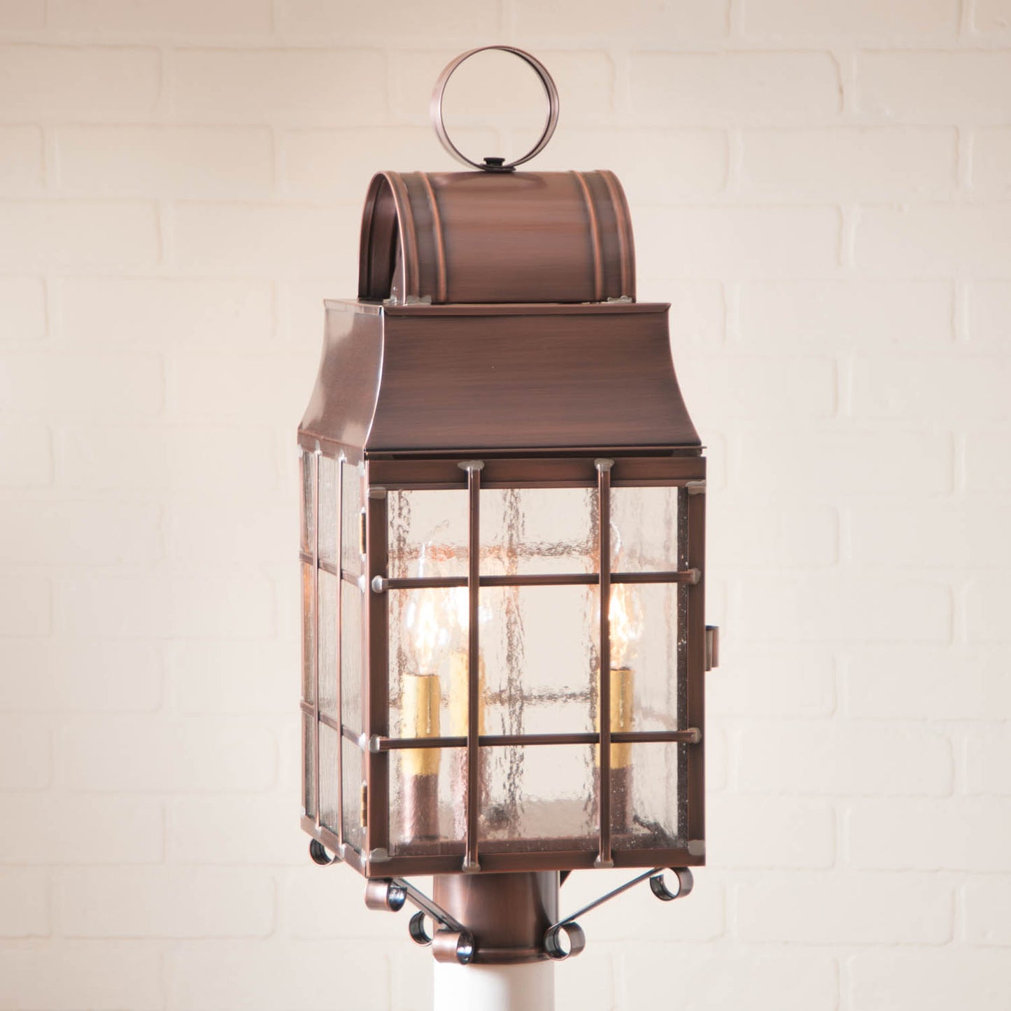 Hand-Crafted | Federal | Post Lantern