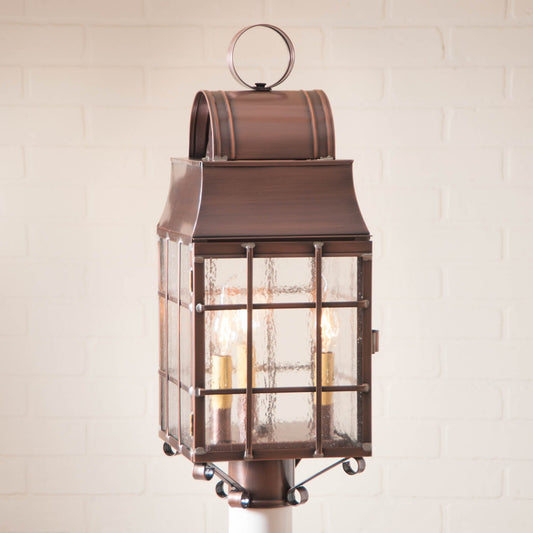 Hand-Crafted | Federal | Post Lantern - Showroom