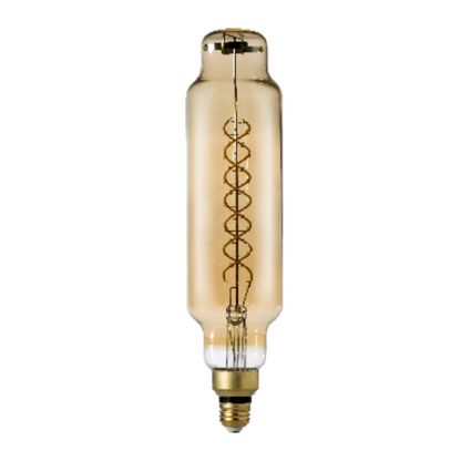 Amber ST24 Edison Oversized Light Bulb, 1 Bulb