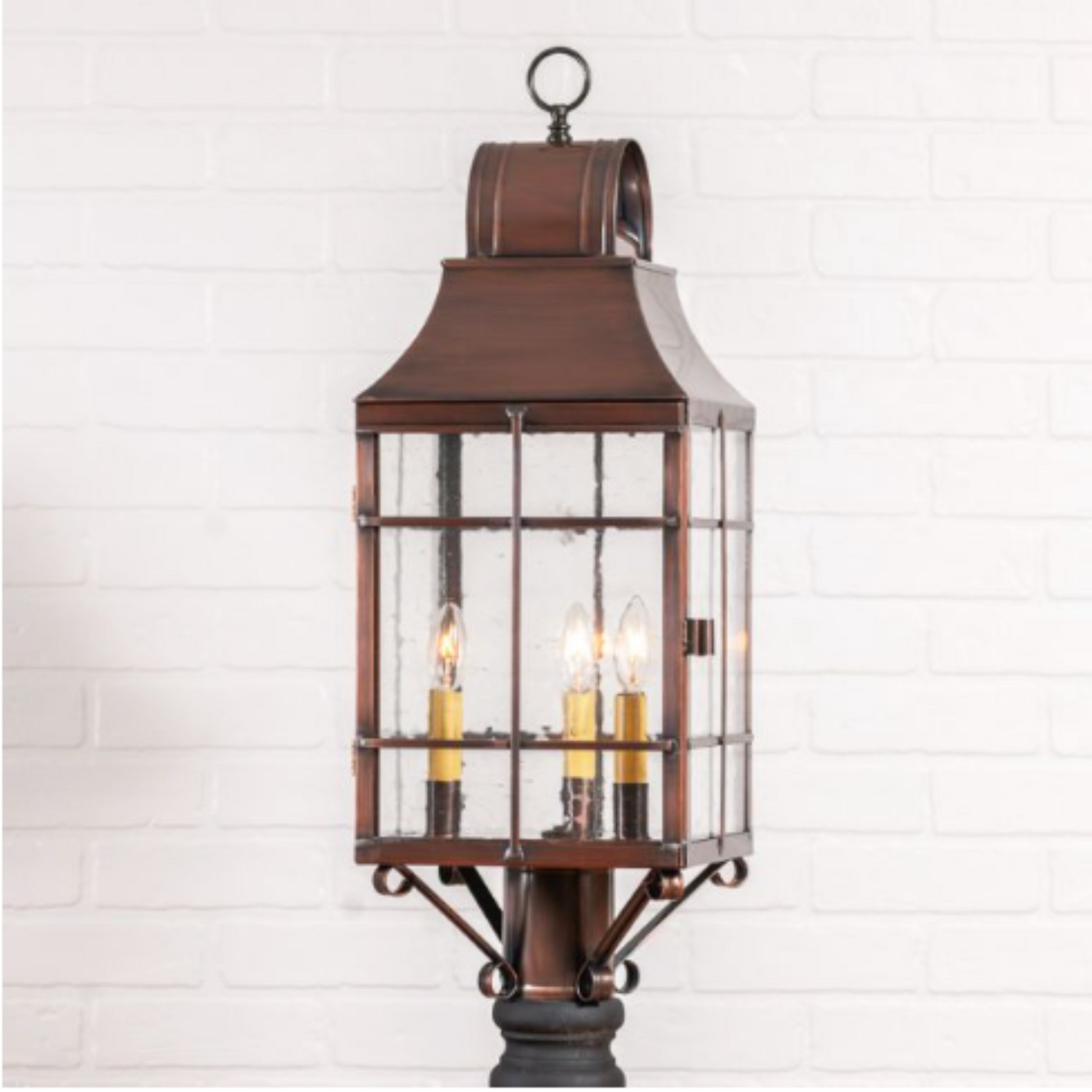 Vintage | French Colonial | Post Lantern