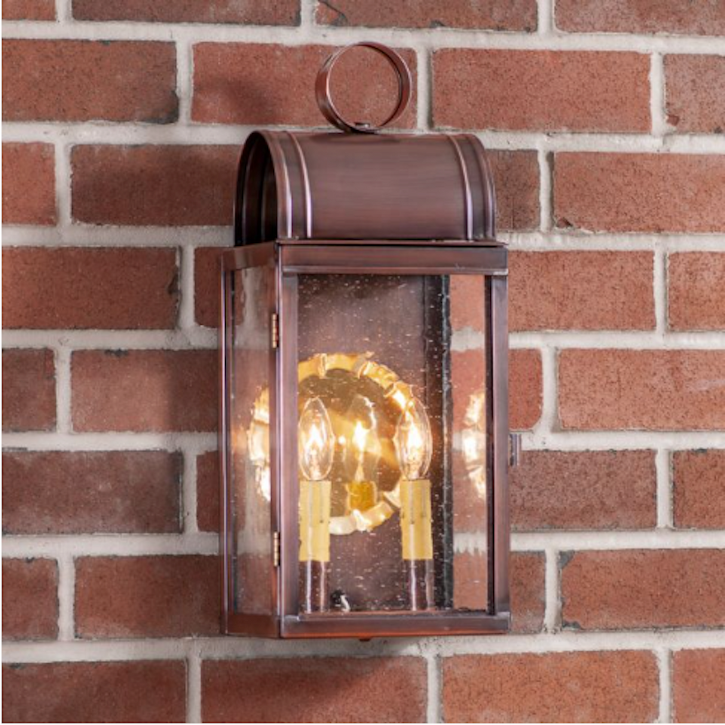 Vintage | French Colonial | Tall Open Wall Lantern - Double Light