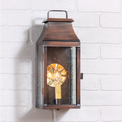 Vintage | French Colonial | Tall Open Wall Lantern