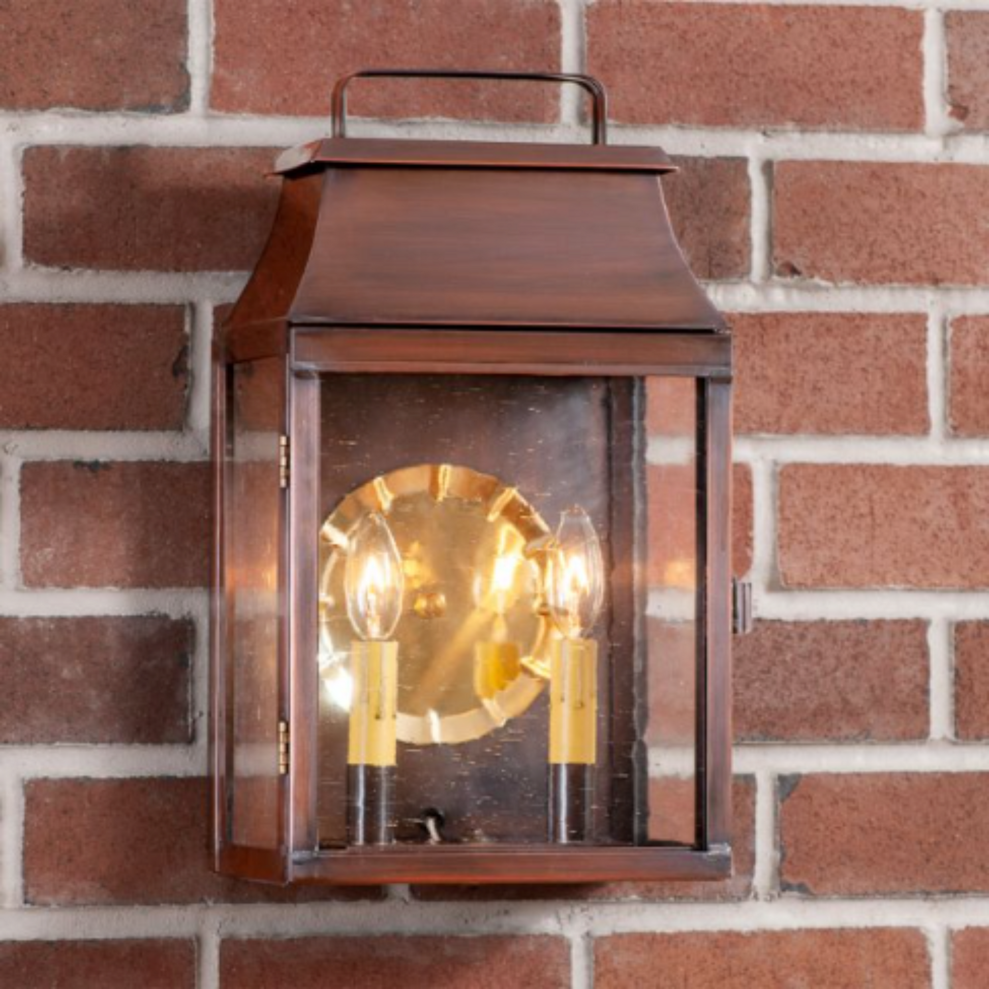 Vintage | French Colonial | Small Open Wall Lantern