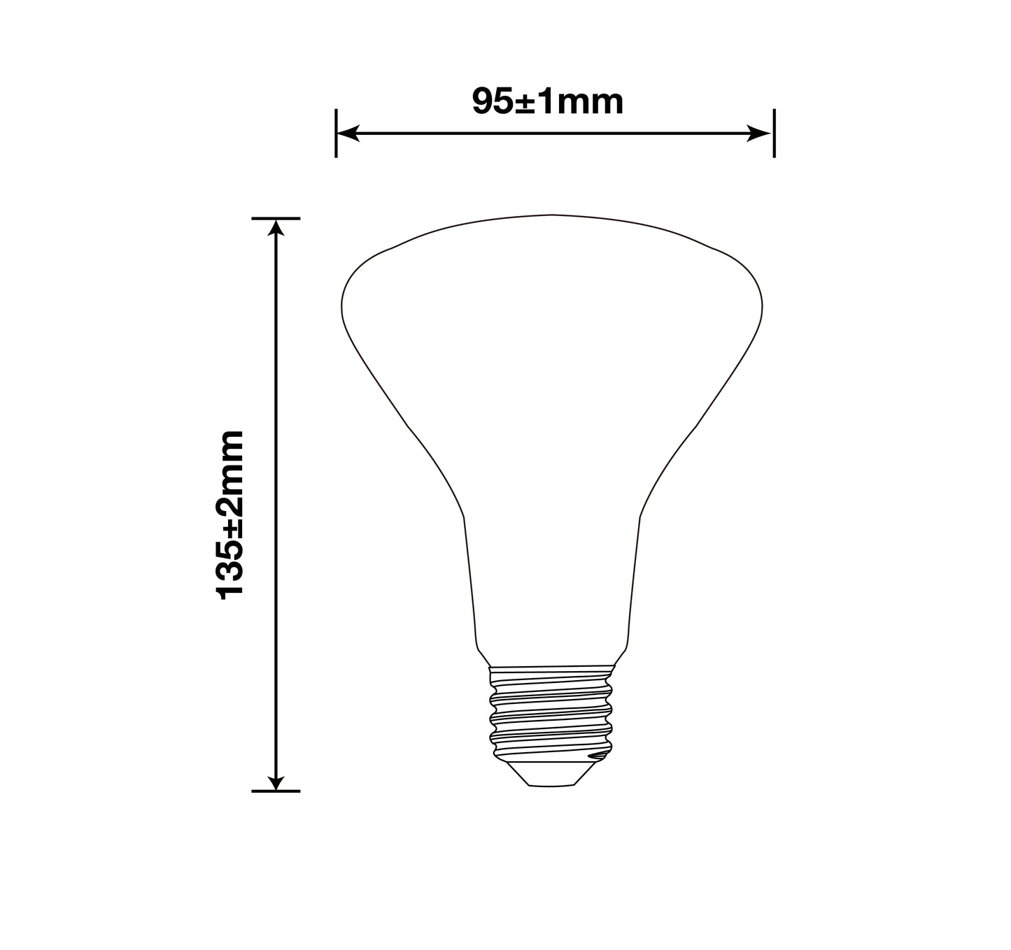 Colorful LED BR Smart Bulb, 4 Pack